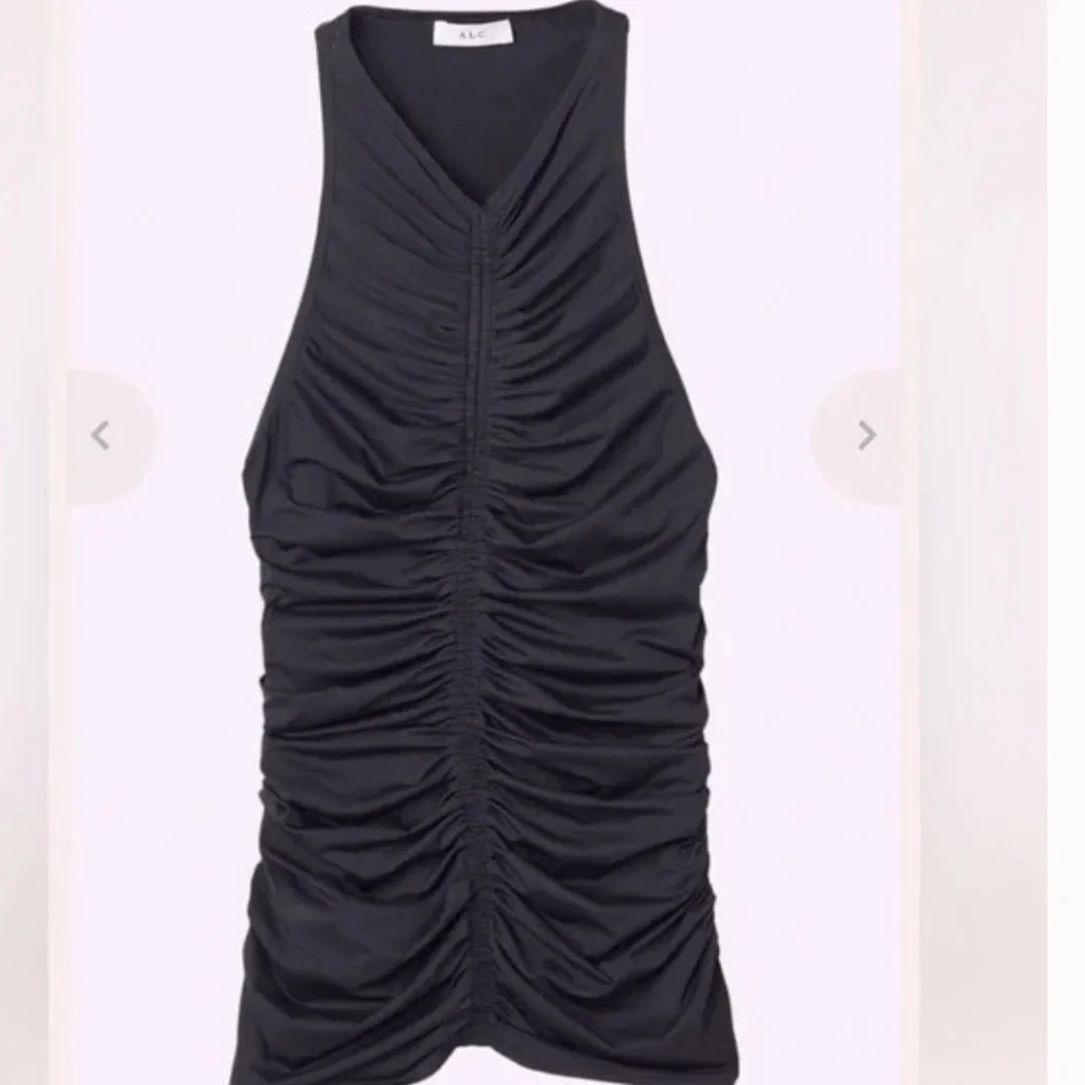 ALC ADLEY RUCHED Sleeveless Top  TANK Size small S NWT - Picture 3 of 8